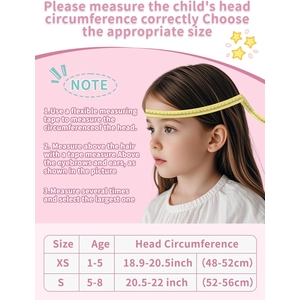 XJD Adjustable Toddler Bike Helmet – Pink Flowers