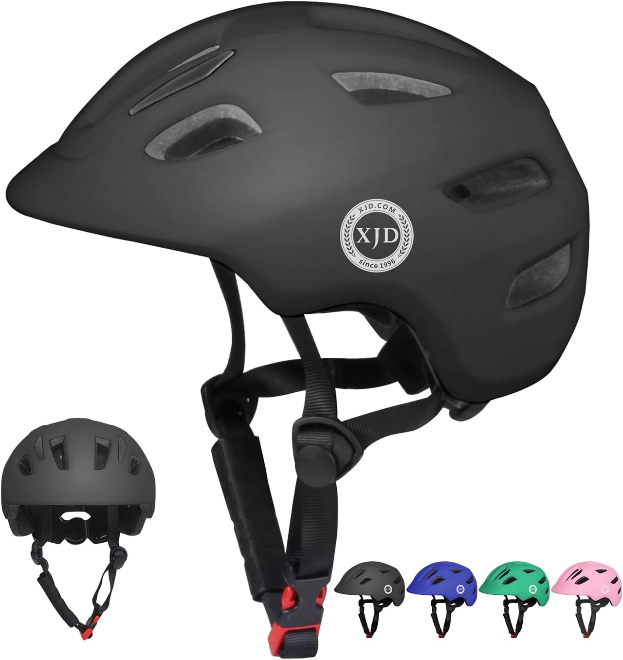 XJD Adjustable Toddler Bike Helmet – Black
