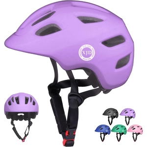 XJD Adjustable Toddler Bike Helmet – Light Purple, XS (46–51 cm)