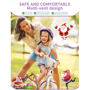 XJD Adjustable Toddler Bike Helmet – Light Purple, XS (46–51 cm)