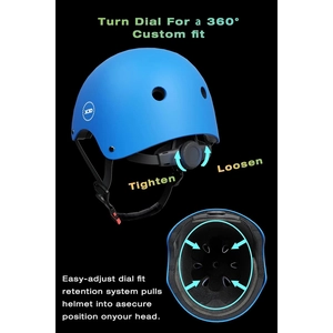 XJD Kids Bike Helmet & Protective Gear Set – Blue