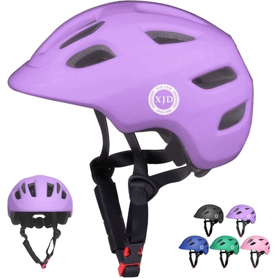 XJD Kids Bike Helmet Purple