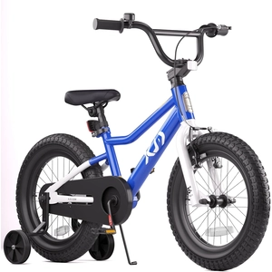 XJD Kids BMX Bike with Training Wheels – Blue
