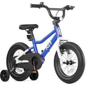 XJD Kids BMX Bike with Training Wheels – Blue