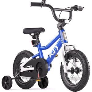 XJD Kids BMX Bike with Training Wheels – Blue