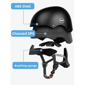 XJD Adjustable Toddler Bike Helmet – Black