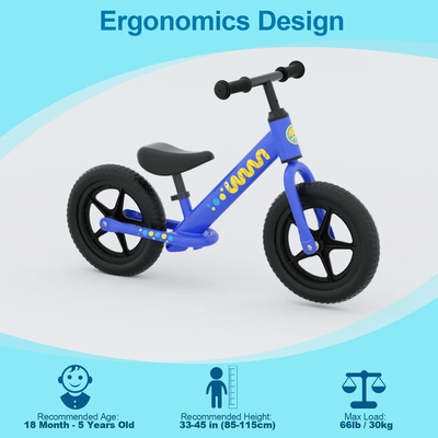 XJD Children's Height-Adjustable Balance Bike