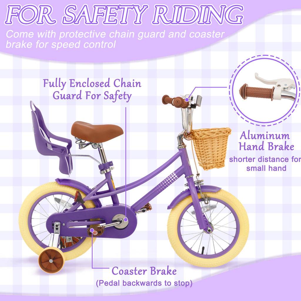 XJD Kids Bike Purple