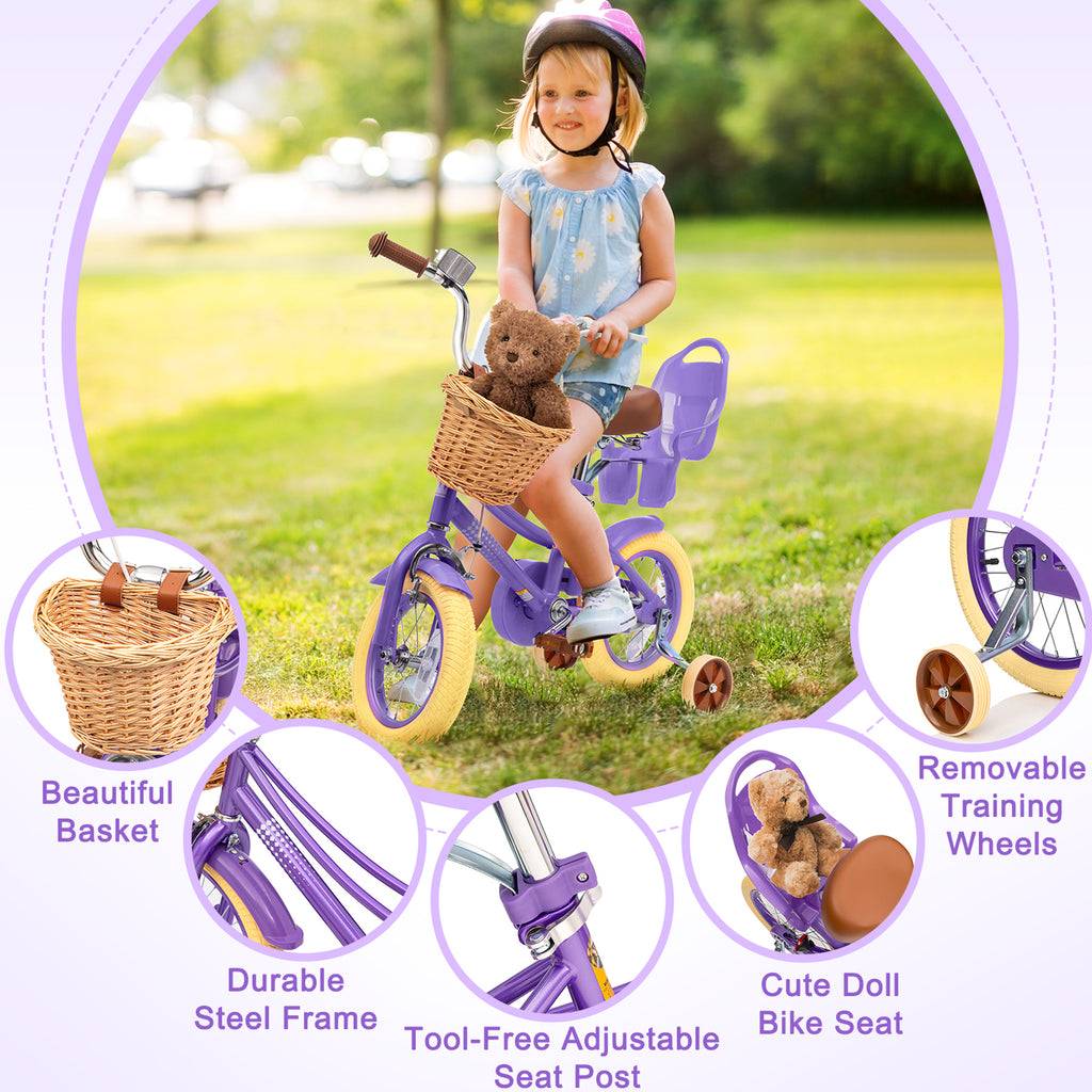 XJD Kids Bike Purple