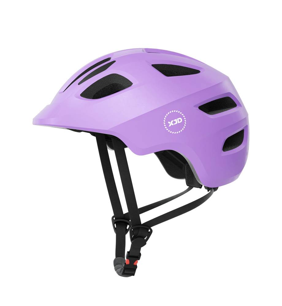 XJD Kids Bike Helmet Purple
