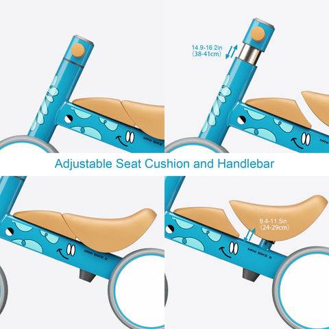 XJD Mini Bike 2 Blue Horse