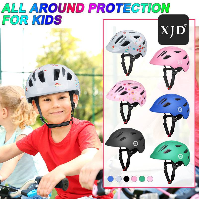 XJD White Astronaut Kids' Bike Helmet
