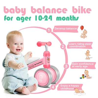 XJD Mini Bike Pink Duck