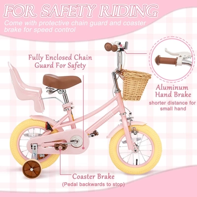 XJD Kids Bike Pink