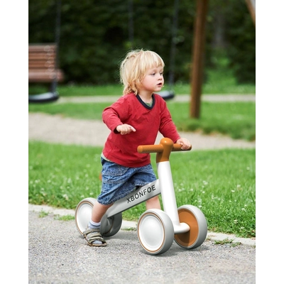 XBONFOE Balance Bike  Brownish White