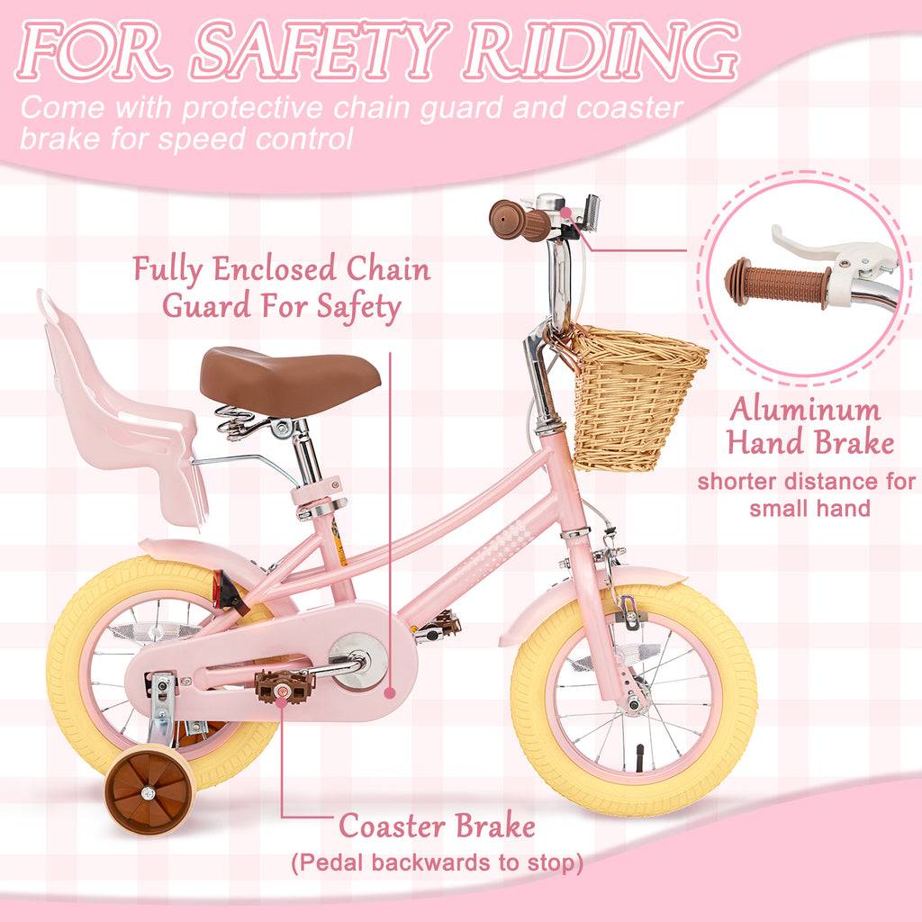 XJD Kids Bike Pink