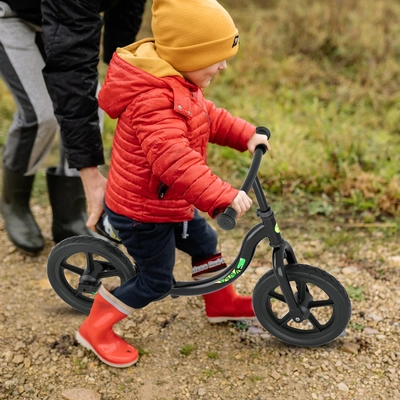 XJD Black Crocodile Kids Balance Bike