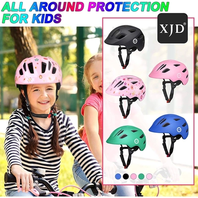 XJD  Kids Bike Helmet Pink Flower