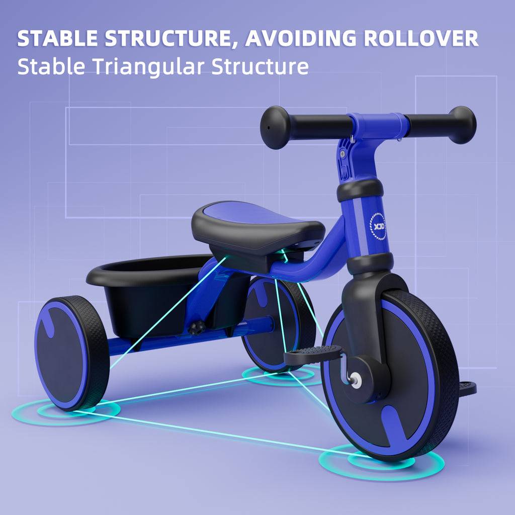 XJD Toddler Training Balance Bike Blue
